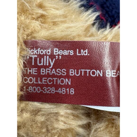 Brass Button Collectibles Premier Tully Bear Of Joy 10” Fully Jointed - Picture 9 of 10